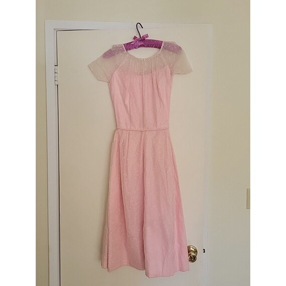 open lace back dress Brigitte Dress short / Hot Pink Fuchsia  walker&wade