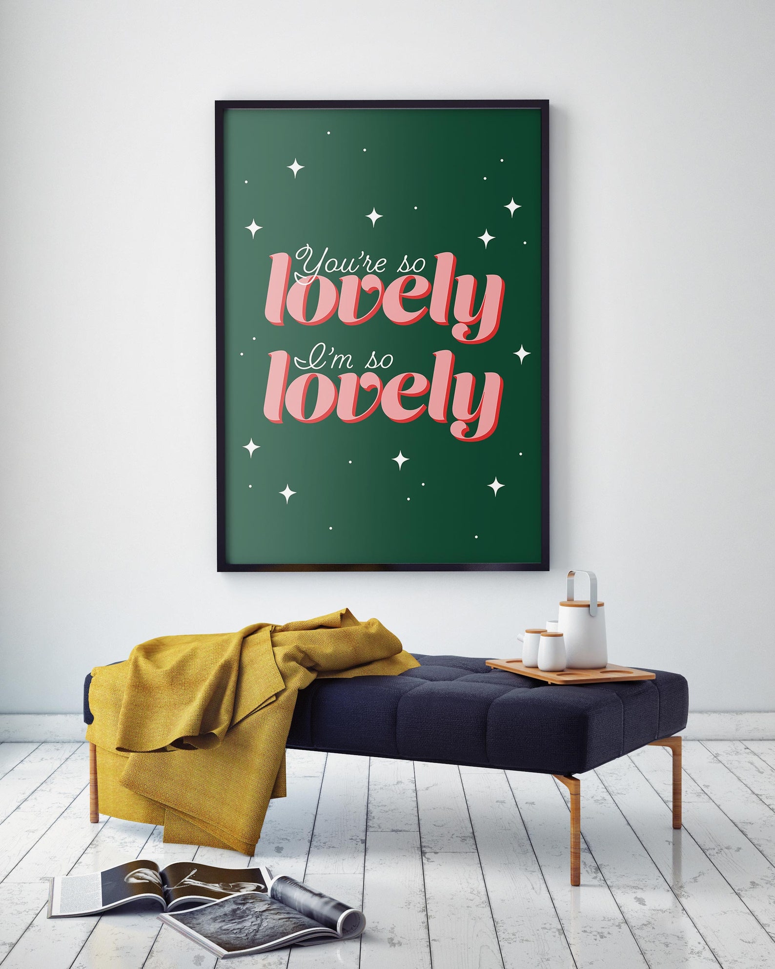 BTS Poster: I'm so Lovely BTS Jimin Quote Art Print - Etsy