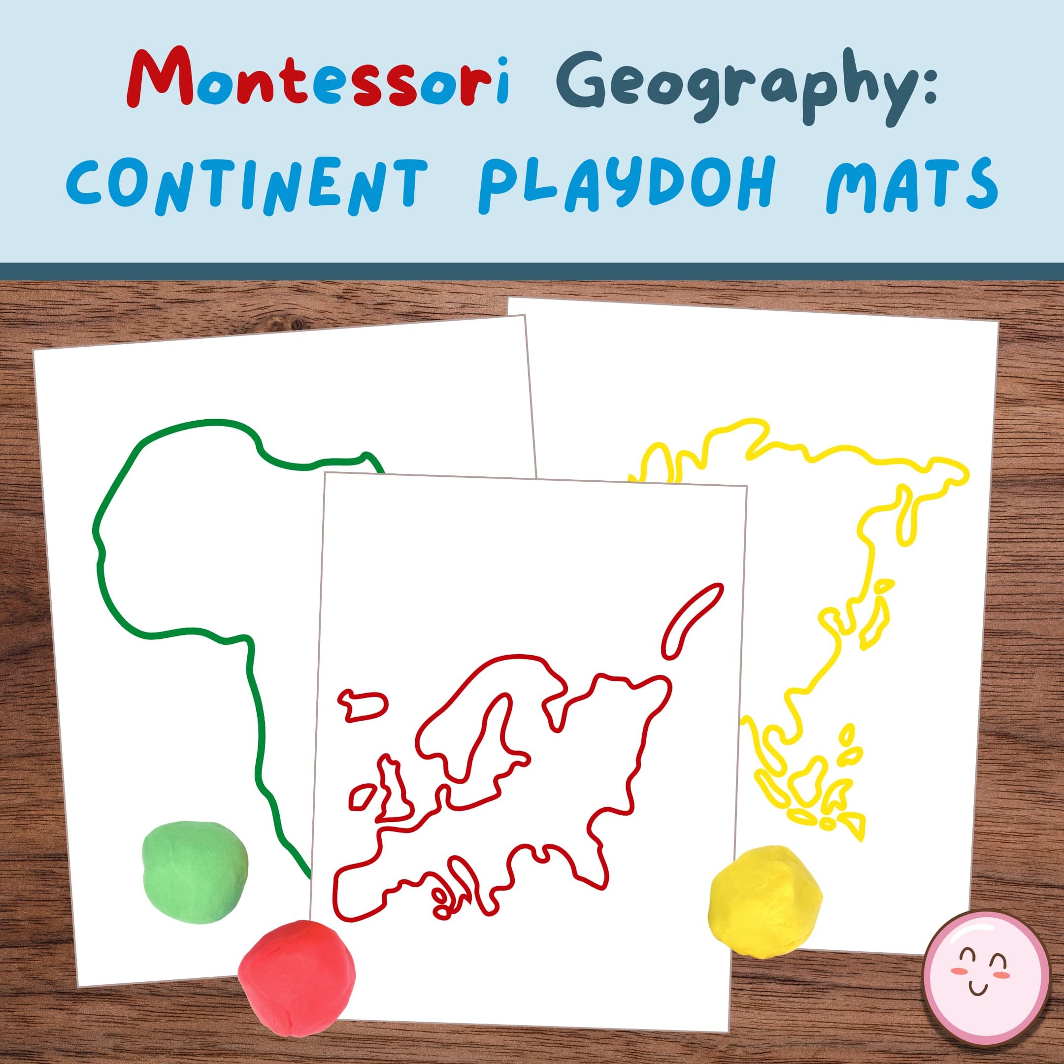 Geografía preescolar - Etsy México, image size:2160x2160