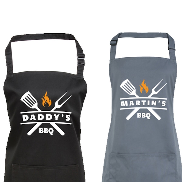 Bbq Apron Etsy