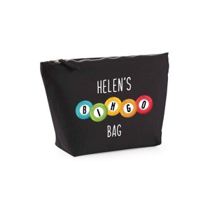 Personalised Bingo Bag, Bingo Night Bag, Dabbers Bag, Bingo Queen