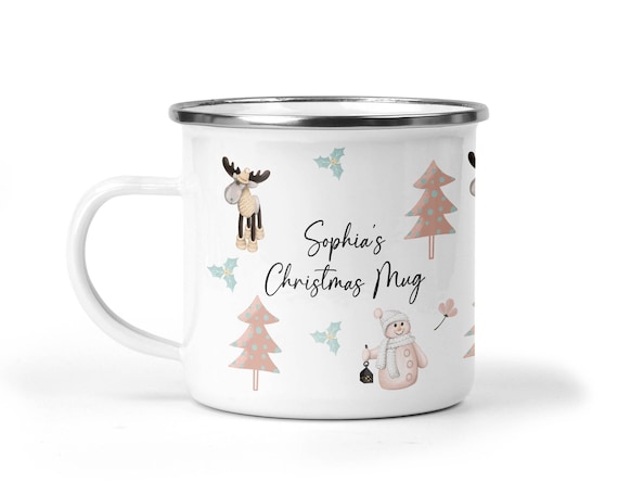 Personalised Childrens Christmas Mug