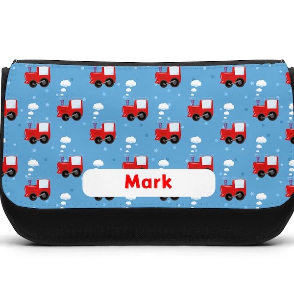 Train Pencil Case Etsy