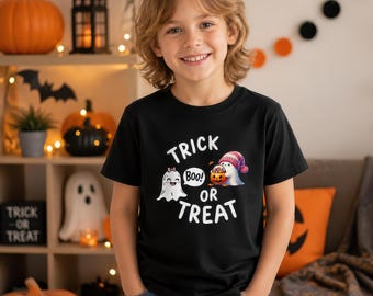 Halloween T-Shirt for Kids | Spooky Fun Tee | Children's Halloween T-Shirt | Funny Kids T-Shirt | Children's Halloween Clothing