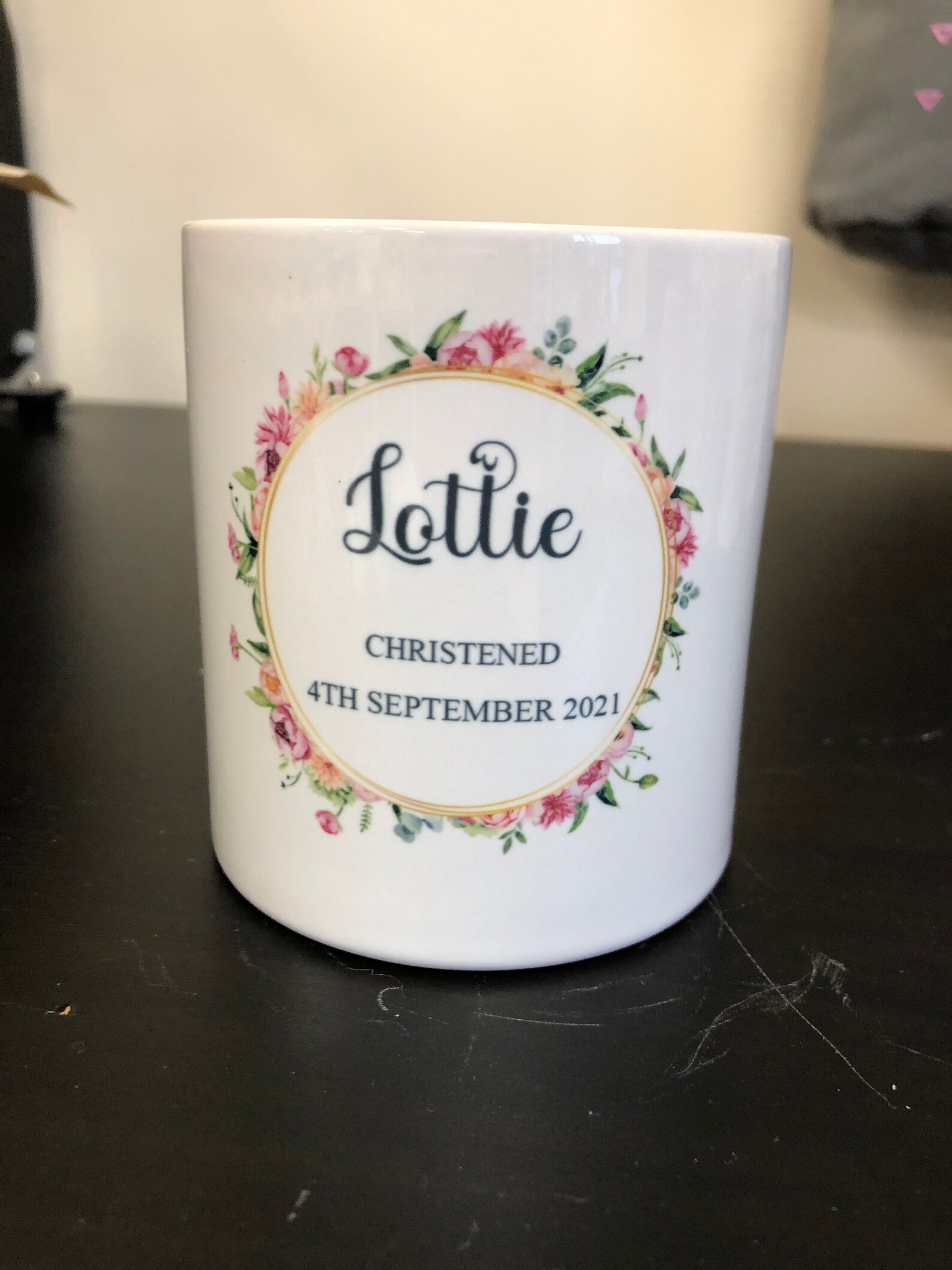 Personalised Christening Money Box Custom Christening Gift Etsy UK