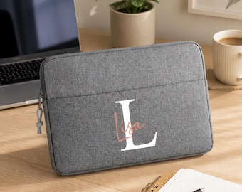 13" Personalised Laptop Bag, Laptop Case, Uni Gift, University Gift, Custom Computer Bag, 13.3" MacBook Case, 13 inch Sleeve, College Gift