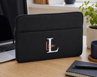 13" Personalised Laptop Bag, Laptop Case, Uni Gift, University Gift, Custom Computer Bag, 13.3" MacBook Case, 13 inch Sleeve, College Gift