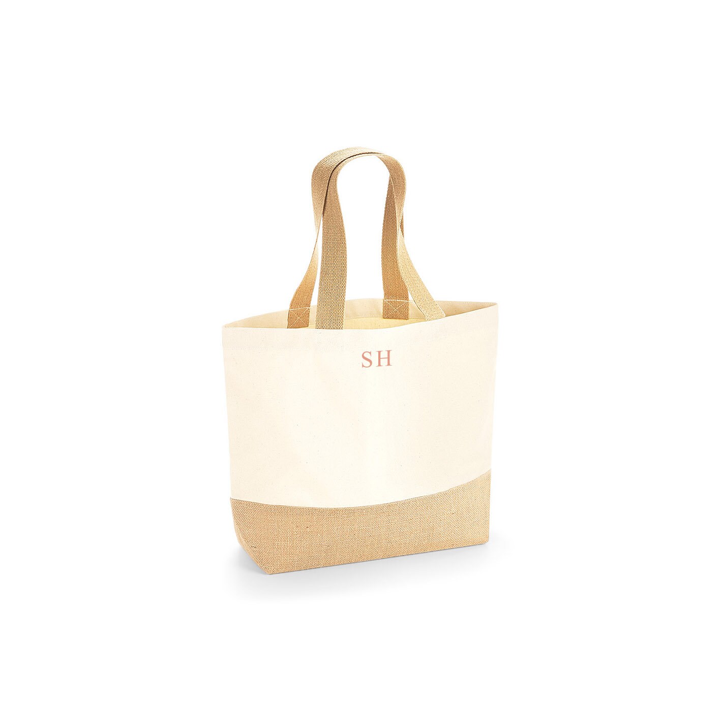 Personalised Large Tote Bag Initials Shopping Bag | Etsy