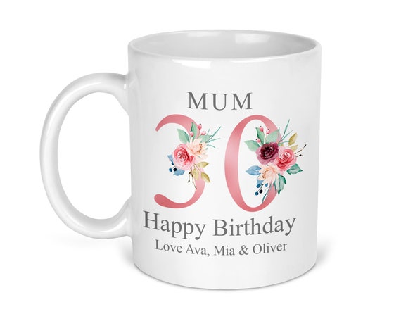 Verres à Vin Sans Pied Dorés Pour 30e Anniversaire Pour Homme Et Femme