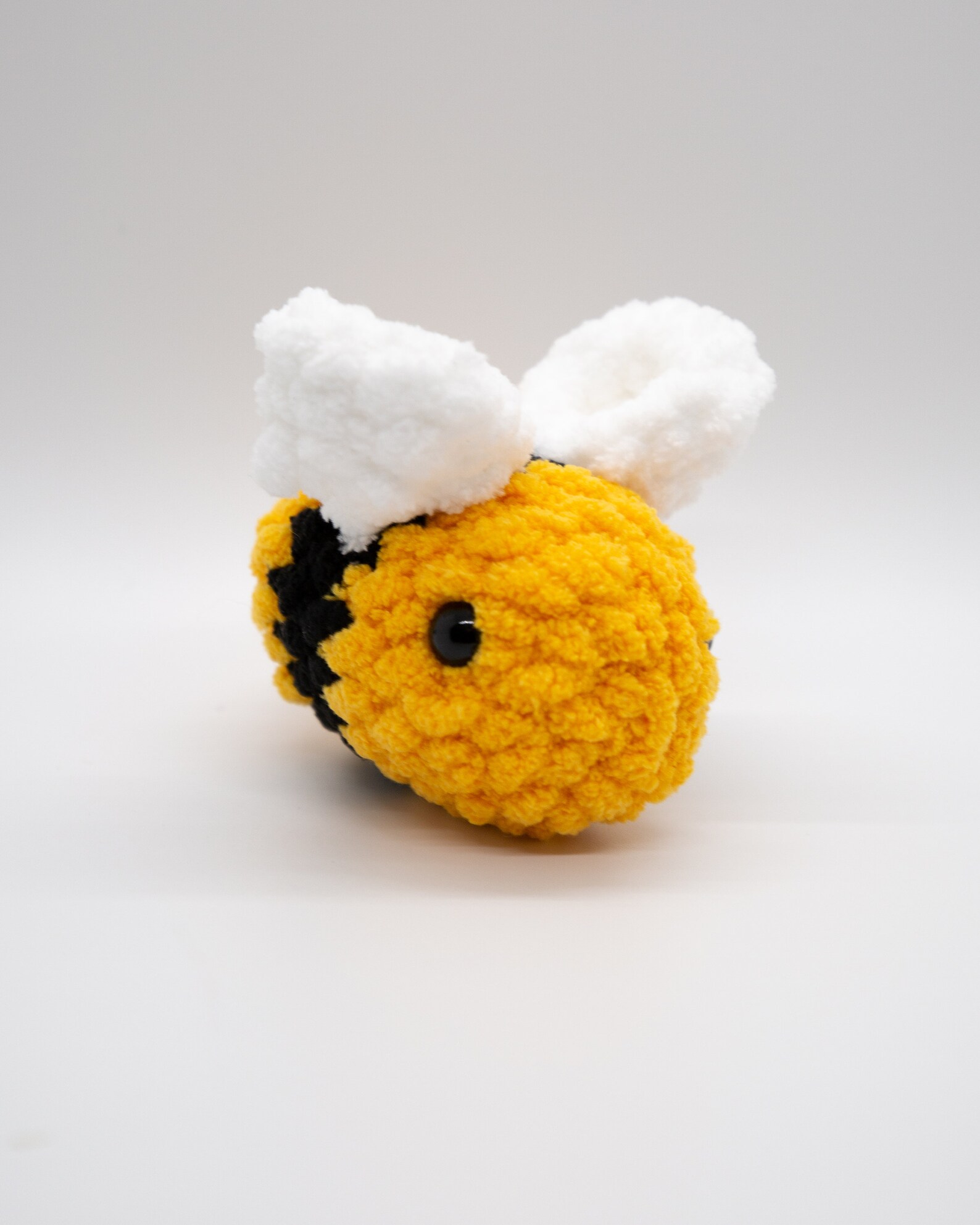 Crochet Mini Bee Plushie Amigurumi Stuffed Animal Toy Stress | Etsy