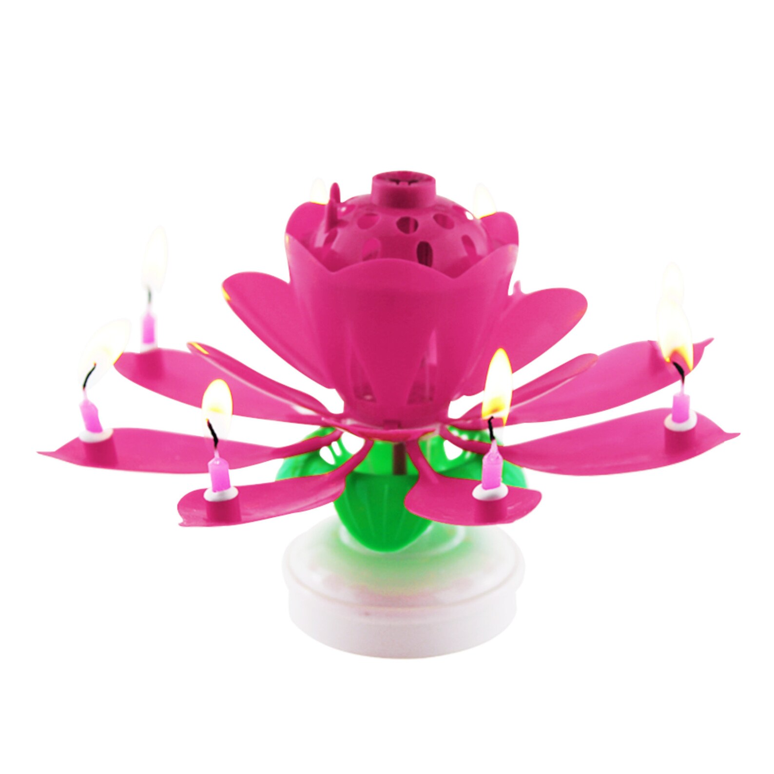Spin Musical Lotus birthday candle for kids pretty candle Etsy