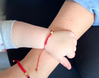 mom dad and baby bracelets