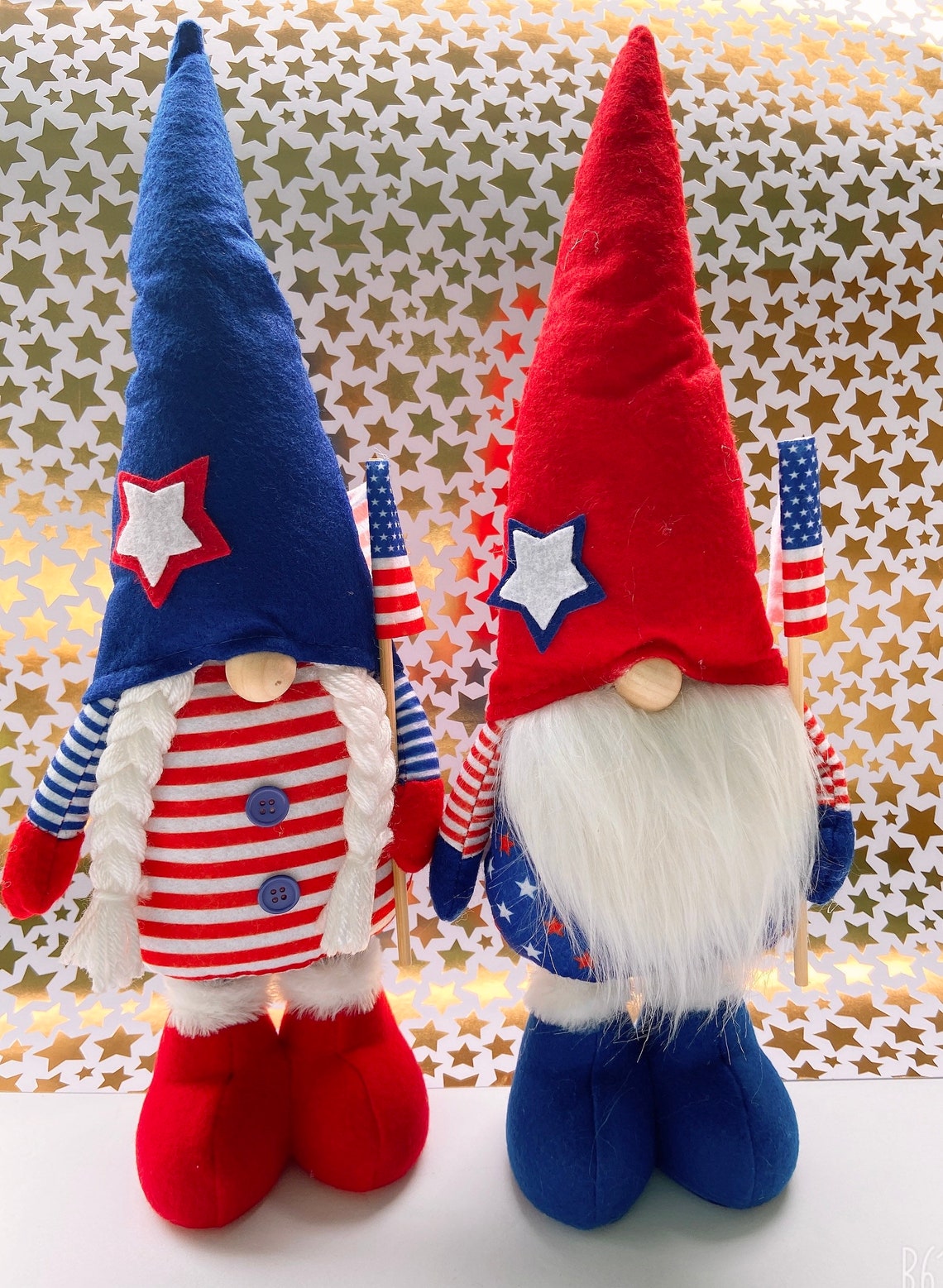 Patriotic gnomes 4th july decoration independence day etsy Patriotic gnomes 4th july decoration independence day etsy