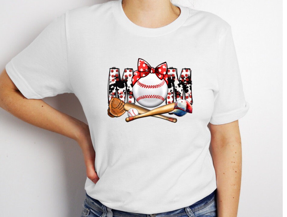 Baseball Mom PNG Baseball Clipart Baseball Mama Png Baseball Shirt