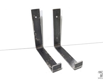 J Shelving Brackets 1/4" Thick Steel