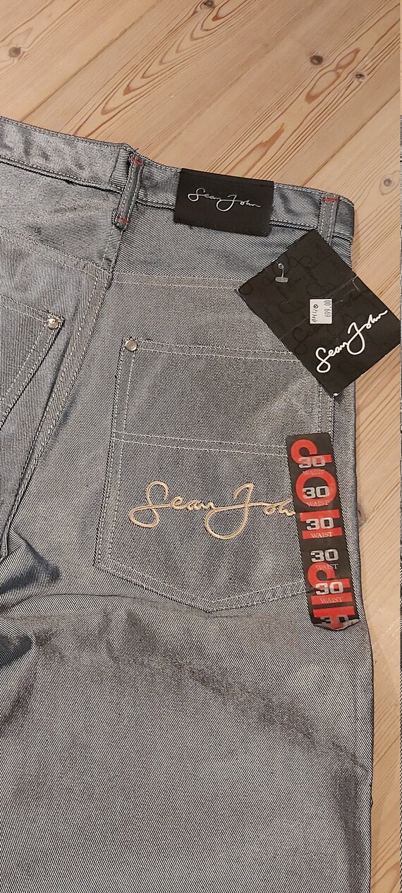Sean John - Silver baggy jeans - Rare ! Limited am