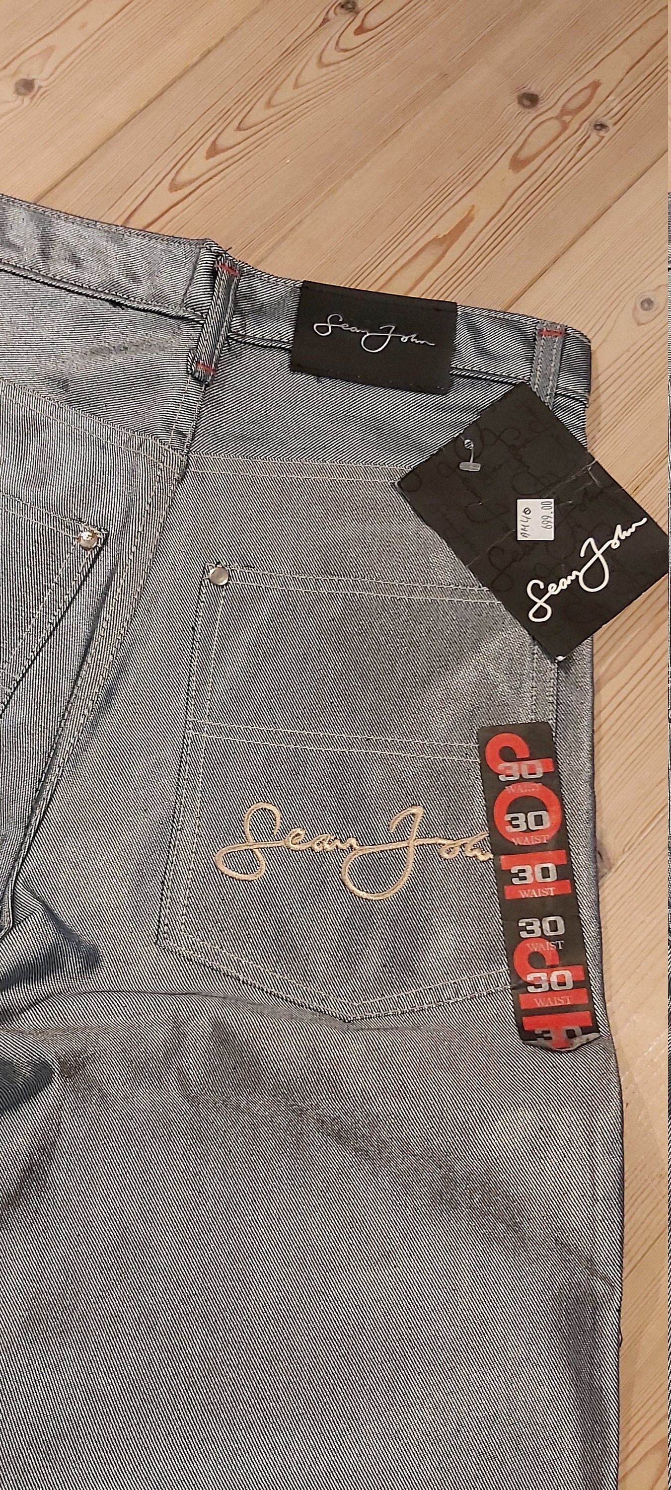 Sean John Silver Baggy Jeans Rare Limited Amount | Etsy Hong Kong
