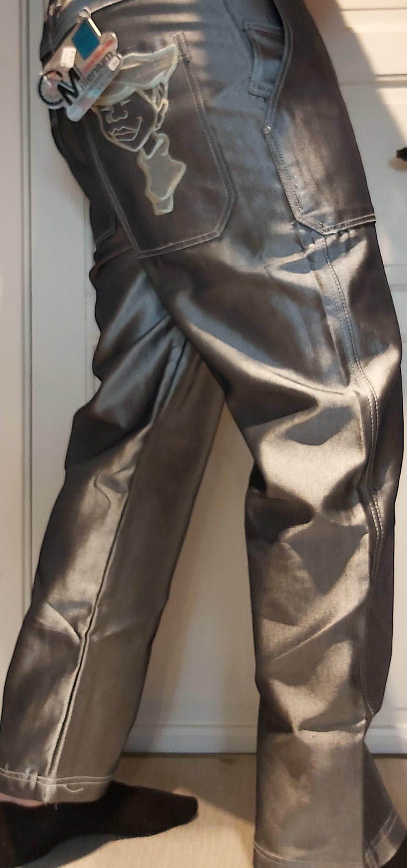 Fubu baggy silber Clearance