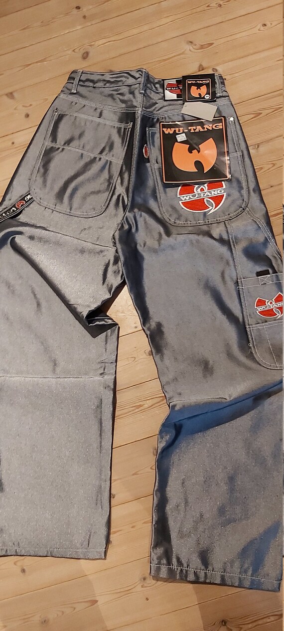 WU TANG - Rare baggy silver jeans! Limited amount!