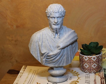 Septimius Severus (Caesar Augustus) Bust - Statue of the Roman Emperor - Severan Dynasty