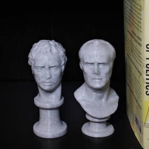 Marius and Sulla Busts - Statues of the Iconic Roman Generals