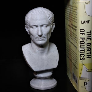 Julius Caesar Bust; Statue of the Roman Dictator; General; Original Crosser of the Rubicon