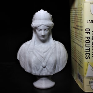 Zenobia Augusta Bust; Statue of the Queen of the Palmyrene Empire in Syria