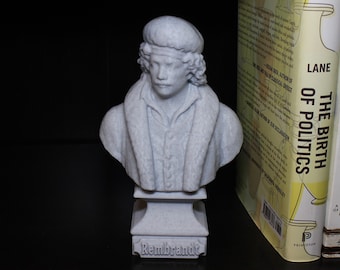 Busto de Rembrandt — Estatua del pintor holandés de la Edad de Oro