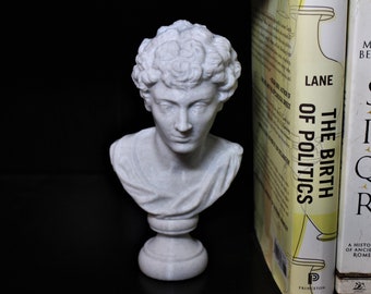 Marcus Aurelius (Caesar Augustus) Bust; Statue of the Roman Emperor; Stoic Philosopher