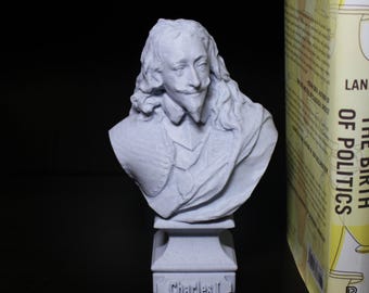 Charles I Bust — Statue of the King of England