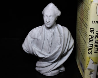 Marquis de Lafayette Bust; Statue of the Frenchman Turned American Patriot from the Musical Hamilton