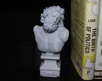Busto de Laocoonte - Estatua del sacerdote troyano mitológico griego / romano