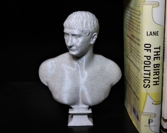 Trajano (César Augusto) Busto; Estatua del Emperador Romano; General; Uno de los Cinco Buenos Emperadores