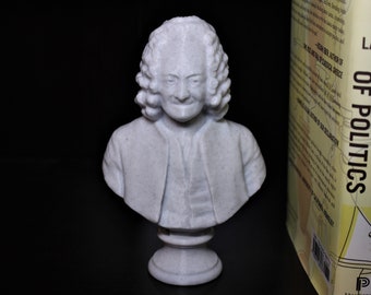 Voltaire Bust; Statue of the French Philosopher