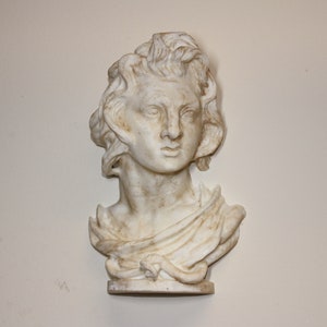 Alexander the Great Wall Hang Sculpture Bust - Statue of the Ancient Macedonian Greek General Who Conquered Persia - Unique Art Gift