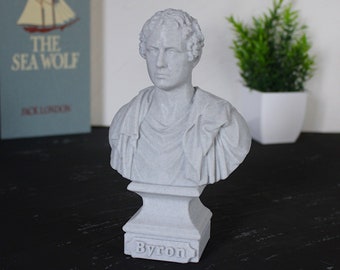 Lord Byron Bust — Statue of the English Poet