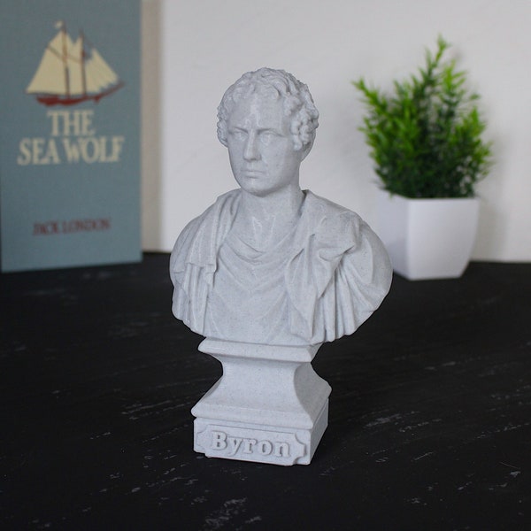 Lord Byron Bust — Statue of the English Poet