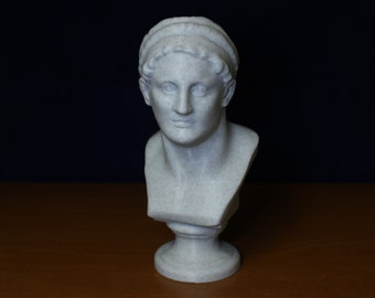Ptolemy I Soter Bust - Statue of the Greek Pharaoh of Egypt - Ally of Alexander the Great