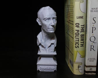 J. Robert Oppenheimer Bust — Statue of the American Physicist; Father of the Atomic Bomb