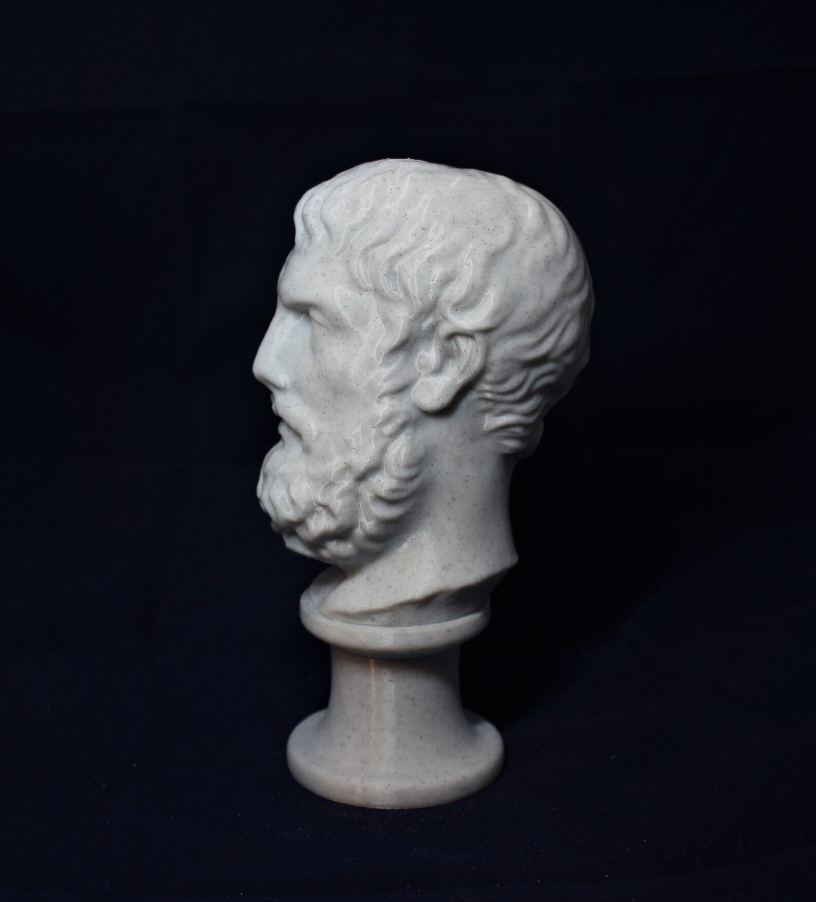 Epicurus Bust Statue of the Greek Philosopher Founder of - Etsy