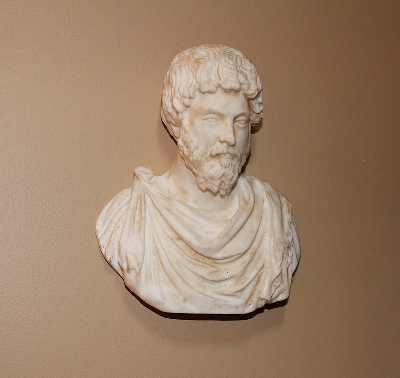 Marcus Aurelius Wall Hang Scupture Bust Statue of the Roman Etsy