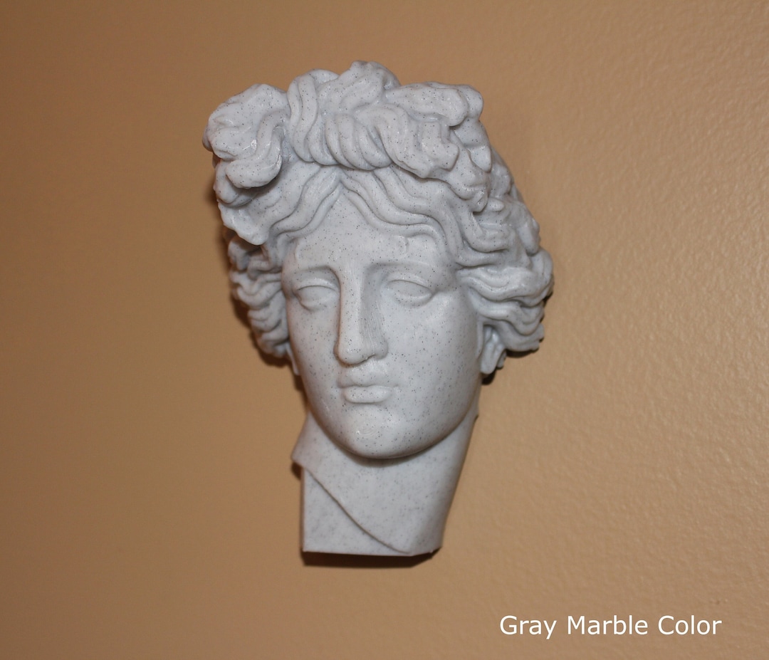 Apollo Giustiniani Statue - Wall Hang Art Sculpture of the Ancient ...