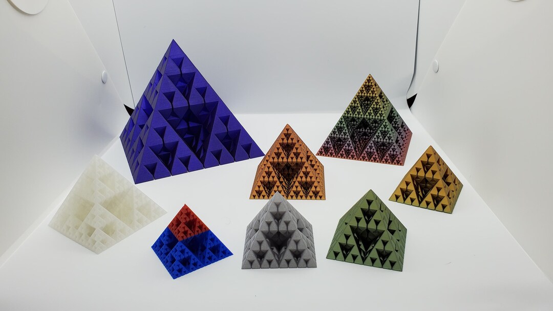 3D Printed Sierpinski Pyramid - Etsy
