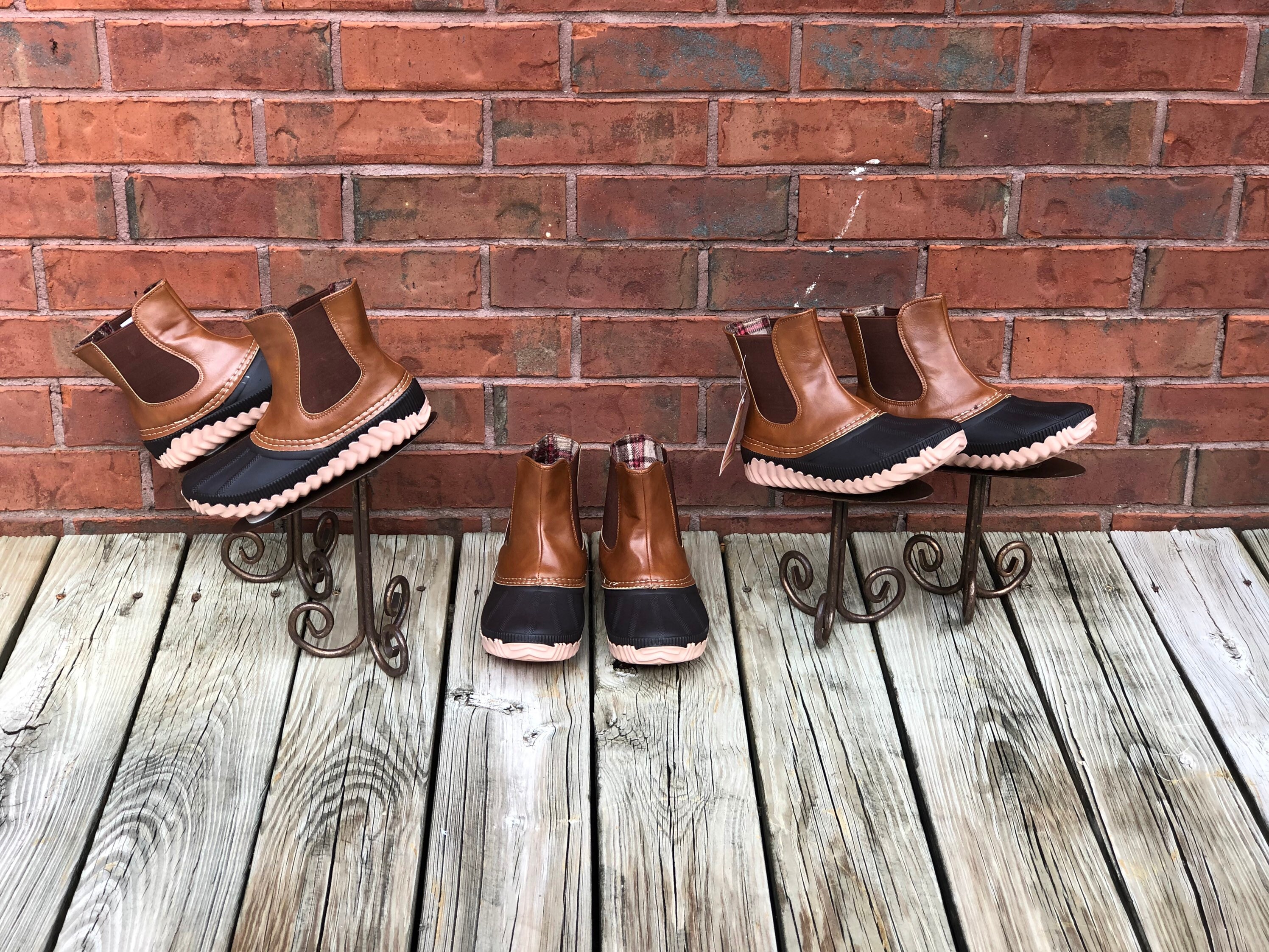 knockoff duck boots