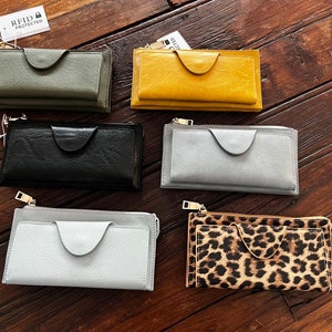Monedero de mano monograma, billetera de mujer, regalo para mujeres, billetera de mano personalizada, billetera personalizada, bolso monograma
