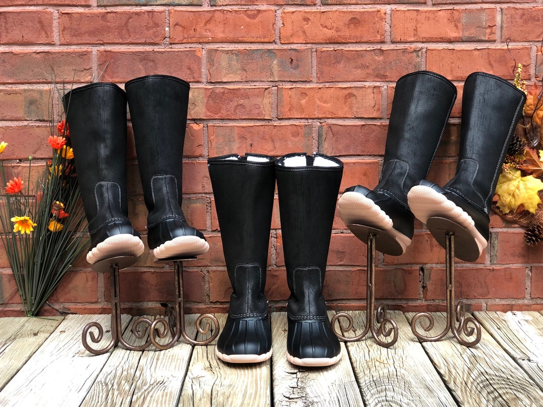 Chloe duck boots tall deals