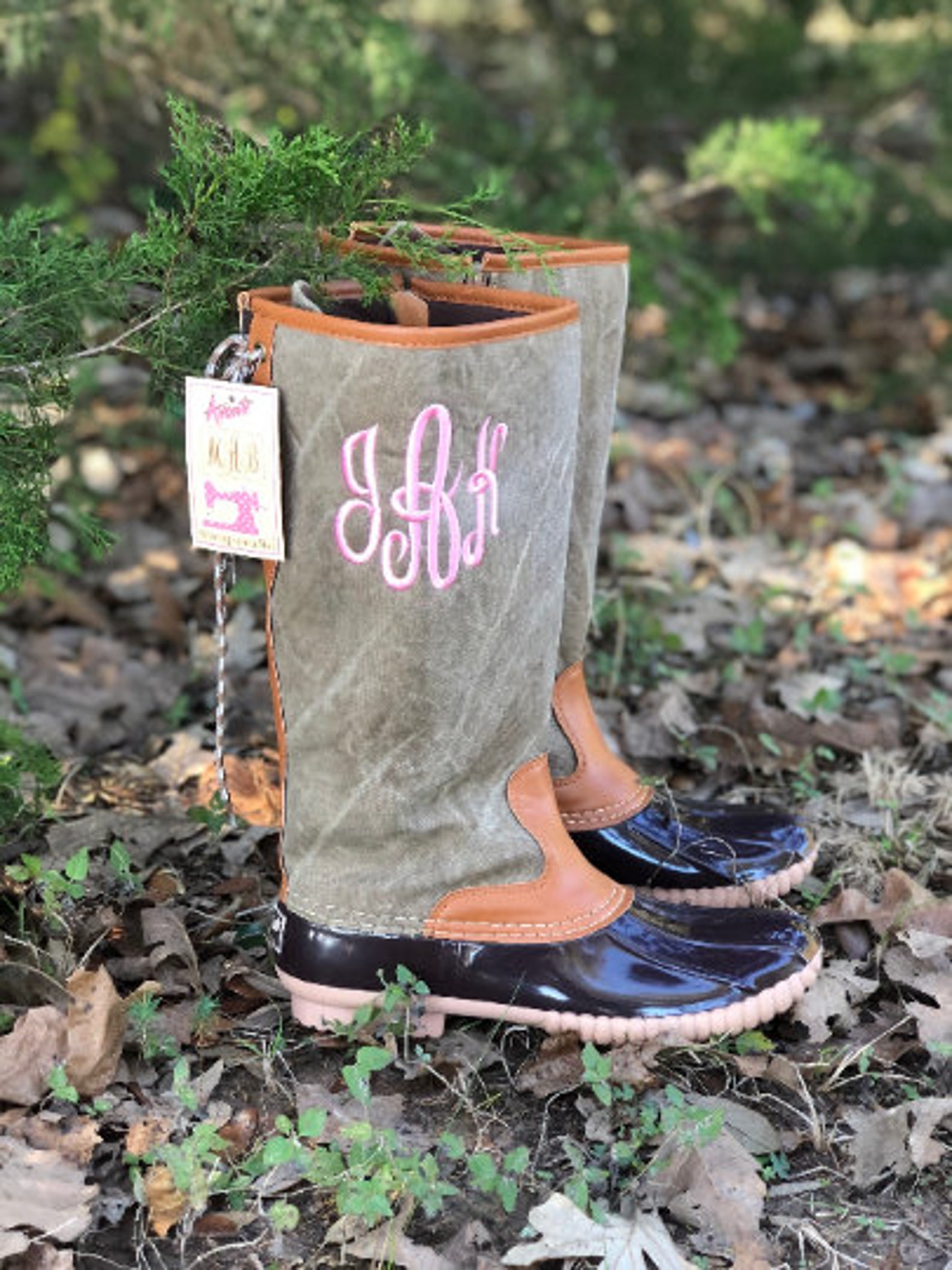 womens tall leather duck boots