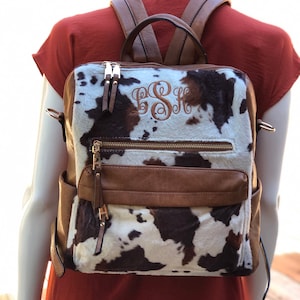 Convertible Backpack with Guitar Strap,Monogram Backpack Purse,Personalized Backpack,Vegan Leather Backpack, Amelia Backpack,custom backpack