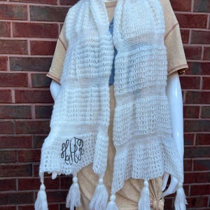 Monogrammed Scarf: Personalized Winter Apparel