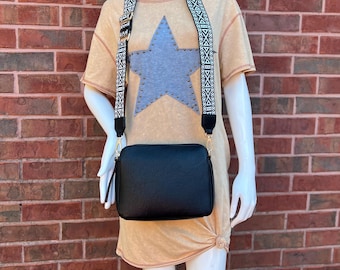 Personalized bag, Crossbody conceal purse, Side pocket, CCW bag
